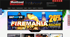 Desktop Screenshot of montrealdancehall.com